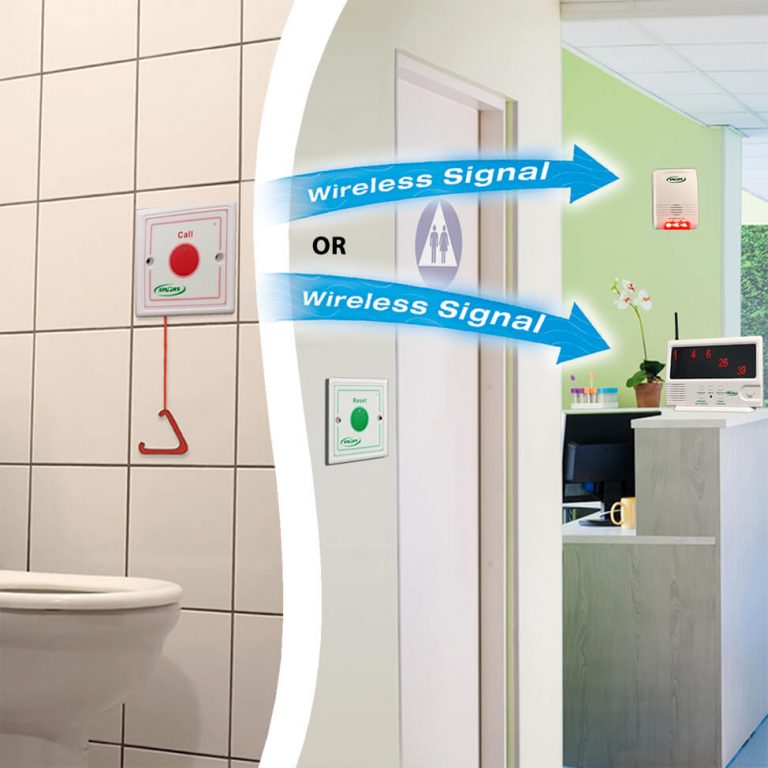 Quiet And Cordless Bed Exit Alarm System With Nurse Call Button ValU