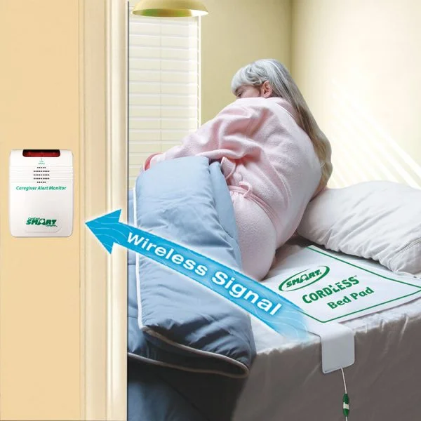 Quiet and Wireless Bed Exit Alarm System Bed Exit Alarm Systems