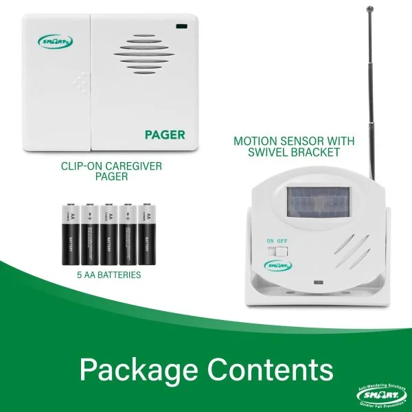 Caregiver Pager With Bed Exit Alarm For Seniors Memory Care Products