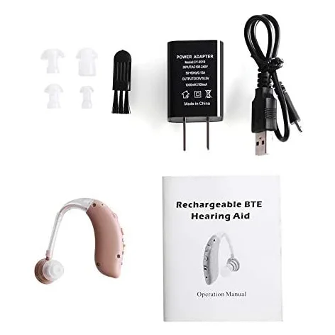 【新品未開封】集音器ワイヤレスイヤホン HEARING AMPLIFIER Amazon.co.jp: 集音器 高齢者 しゅうおんき イヤホン型【2025年