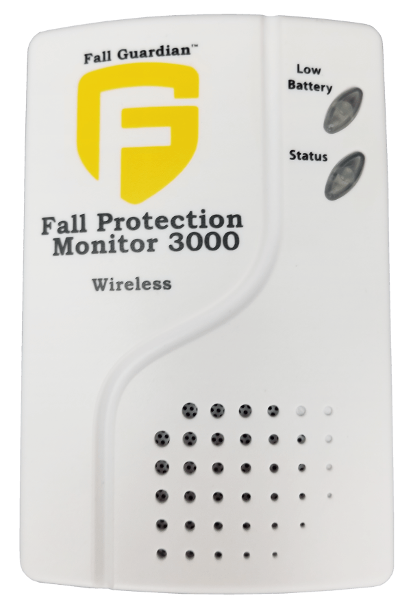 Fall Guardian 3000 Monitor and Chair Sensor pad – Automatically alerts Caregiver! Chair Exit Alarms