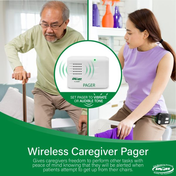 Quiet and Wireless Chair System to Pager – Complete System Chair Exit Alarms