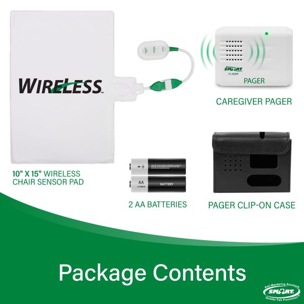 Quiet and Wireless Chair System to Pager – Complete System Chair Exit Alarms